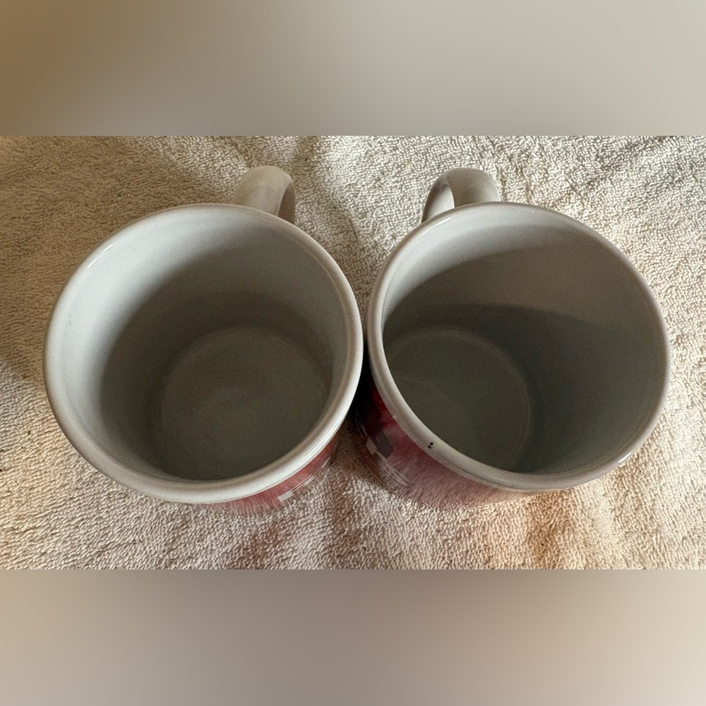 VTG FOLGERS Mountain Grown COFFEE MUGS-2 "The Best Part If Waking Up" PROMO - Picture 4 of 8
